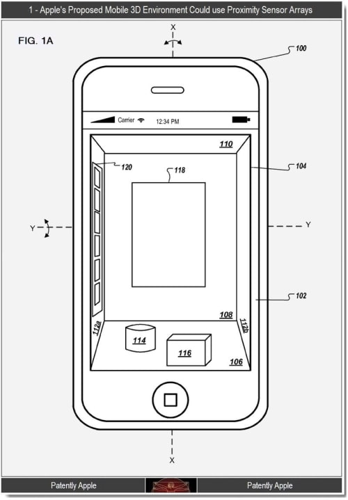 Apple is Working on a 3D Graphical User Interface for iOS Devices
