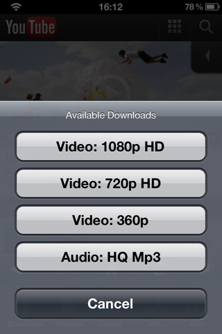 ProTube is an Enhanced YouTube Application for iOS