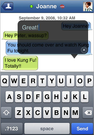 BeeJiveIM Instant Messenger for iPhone