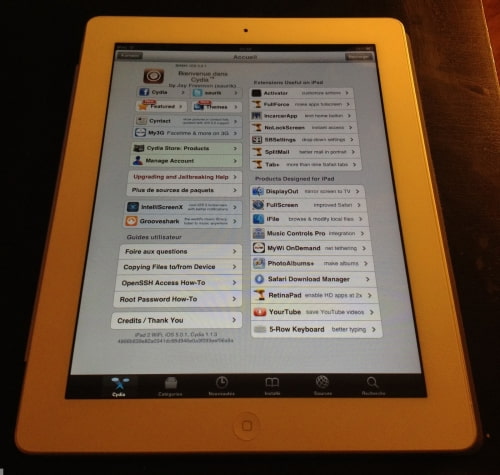 Jailbreak iPad 2 sudah berhasil di iOS 5.0.1 [Foto]