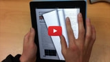 iPad E-Book Interface Prototype Demo [Video]