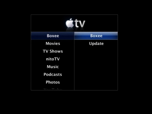 Boxee Media Player for AppleTV