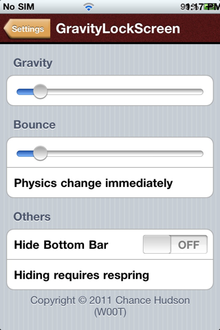 GravityLockScreen Tweak Gets Updated With Support for iOS 5 and iPad