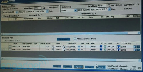 Shared Data Plans Appear in Verizon Employee Training Materials?