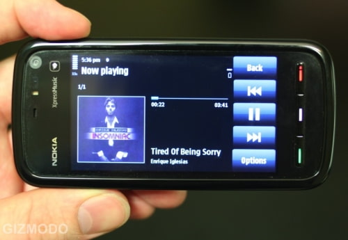 First Nokia TouchScreen Phone