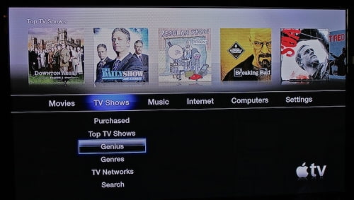 Apple Adds Genius Recommendations to the Apple TV