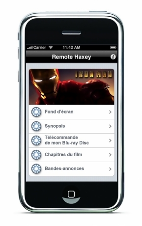 Blu-ray Ironman Will Interact With Your iPhone