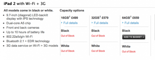 iPad 2 Supplies Reportedly Constrained Ahead of iPad 3