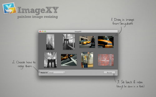 ImageXY is an Easy to Use Batch Photo Resizer for Mac