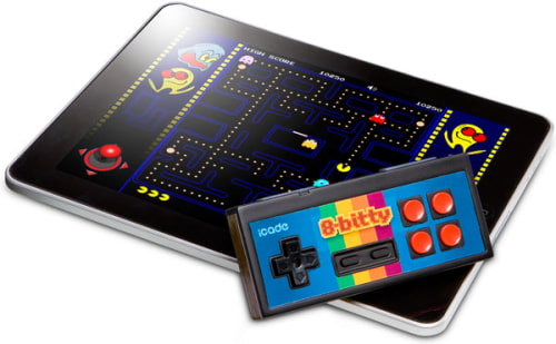 iCade 8-Bitty is a Bluetooth Nintendo-Style Controller for iOS Devices