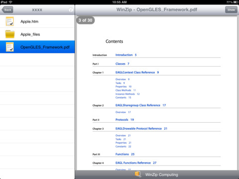 WinZip App Released for iOS