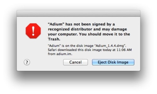Gatekeeper is Already Present in OS X Lion But is Disabled By Default