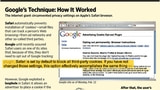 Google Caught Tricking Safari to Accept Tracking Cookies