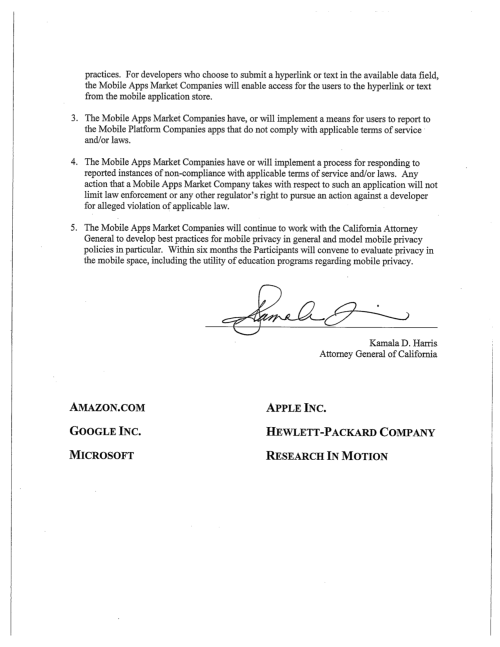 Apple, Google, and Others Agree to New Privacy Protections