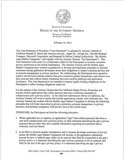 Apple, Google, and Others Agree to New Privacy Protections