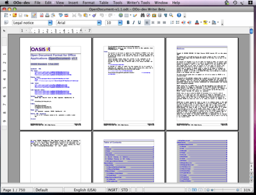 OpenOffice 3.0 for Mac Now Available