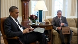 President Obama Gets Intelligence Briefing on the iPad [Photo]