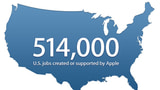Apple Says It Has Created 514,000 Jobs in the U.S.A.