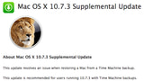 Apple Releases Mac OS X 10.7.3 Supplemental Update
