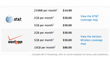 AT&T and Verizon LTE Data Plan Pricing for iPad Revealed