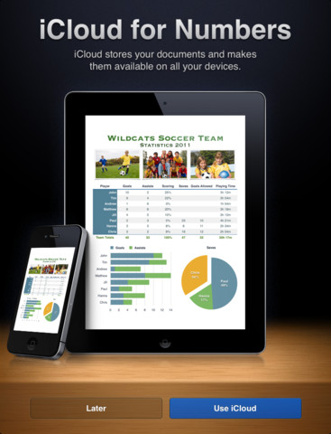 Numbers for iOS Gets Updated With iPad Retina Display Support