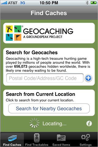 Geocaching App for iPhone Now Available