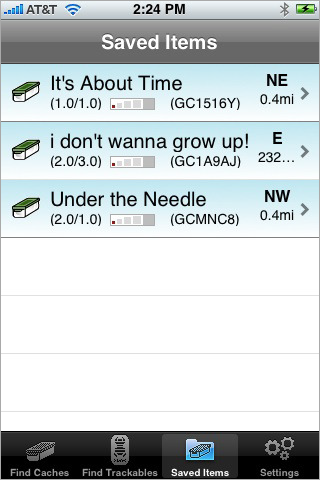 Geocaching App for iPhone Now Available