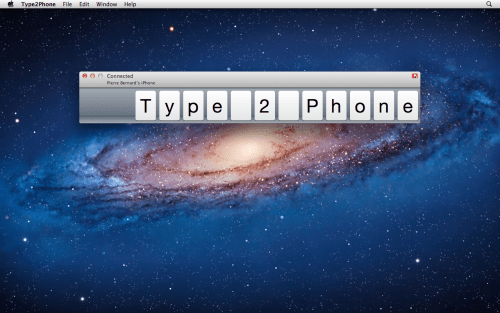 Turn Your Mac Into A Bluetooth Keyboard For iPhone