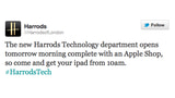 New Apple Shop to Open Tomorrow in Harrods Department Store for iPad Launch