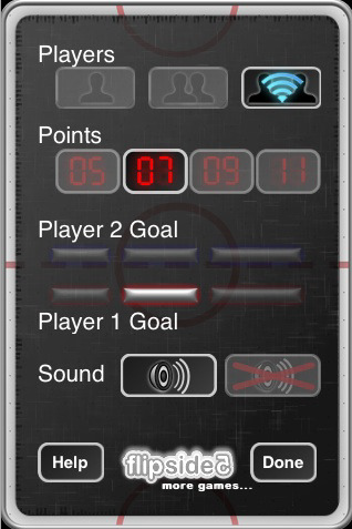 Touch Hockey for the iPhone