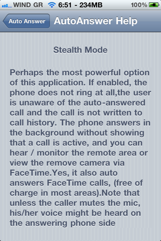 AutoAnswer Lets You Use Your iPhone as a Stealth Monitor