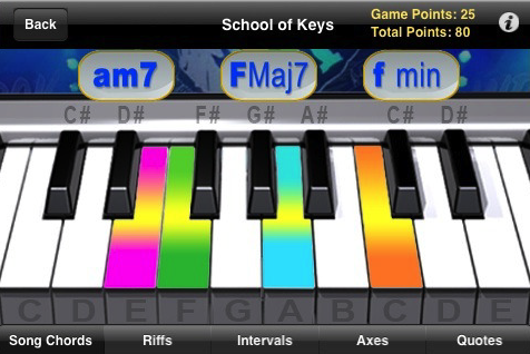 School of Rock iPhone Application