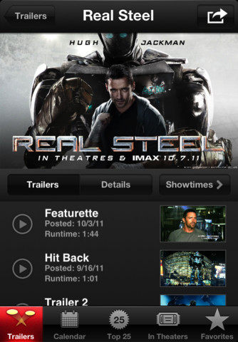 iTunes Movie Trailers App Updated for the New iPad&#039;s Retina Display