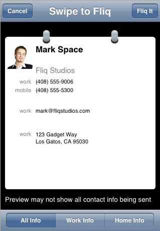 Mark/Space Releases Fliq Application for iPhone