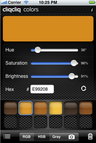 Colors 1.1 for iPhone Now Available