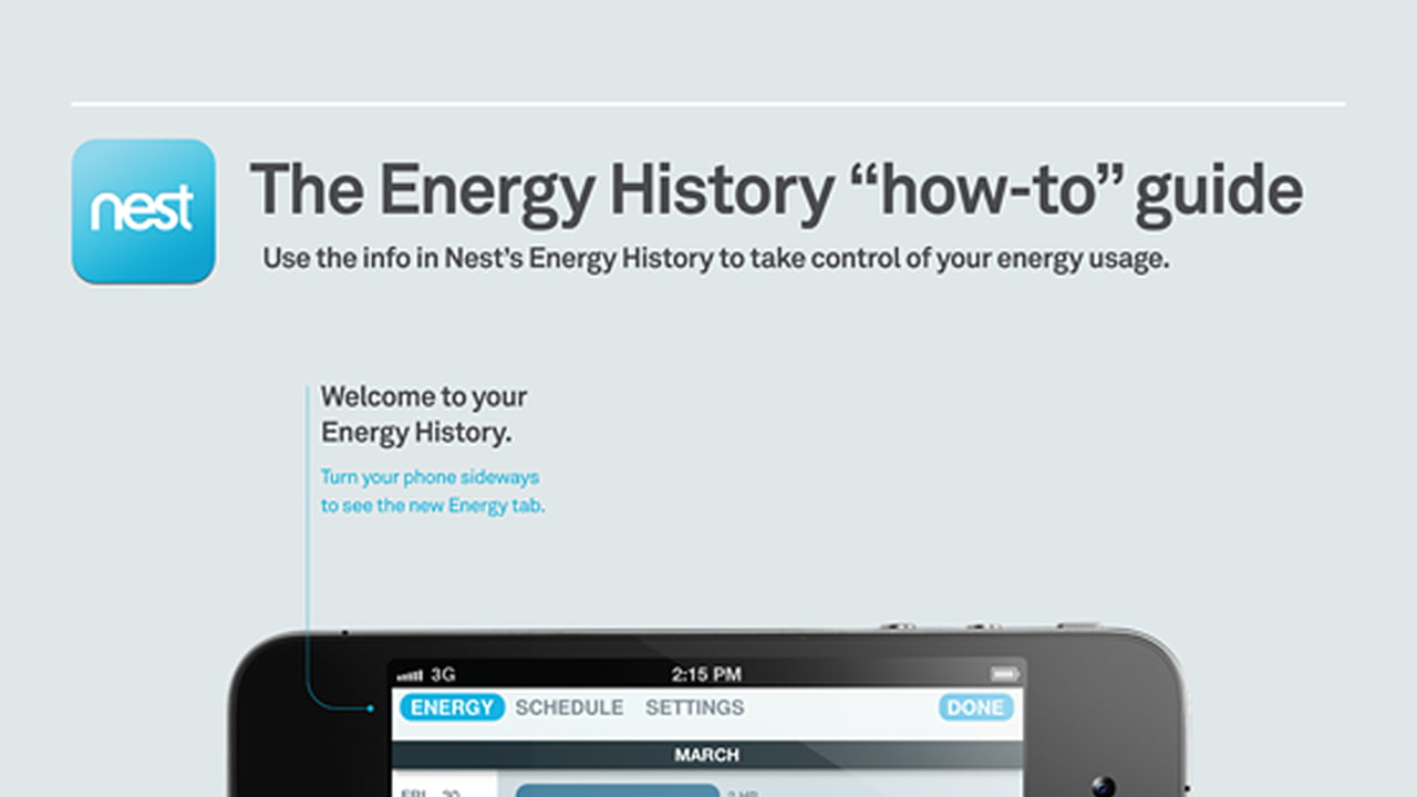 Nest Updates Its Thermostat App With Energy History - iClarified