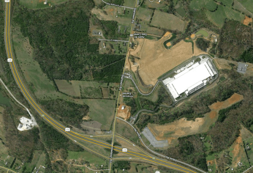 Aerial Look at Apple Construction in Maiden, North Carolina [Photos]