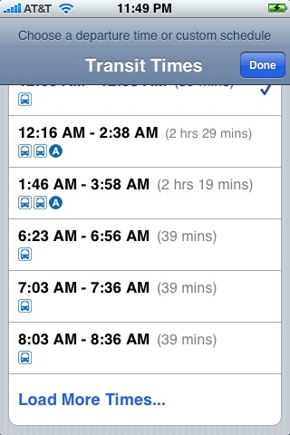 iPhone 2.2 Firmware Adds Public Transit/Walking Directions