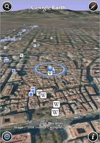 Official Google Earth Released for iPhone