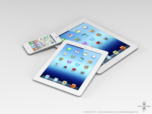 Renderings of What a 7.85-Inch iPad Would Look Like [Images]