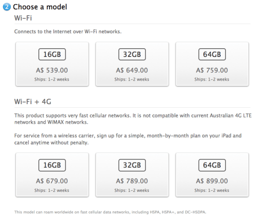 Australia Wants Apple to Change the Name of its iPad Models