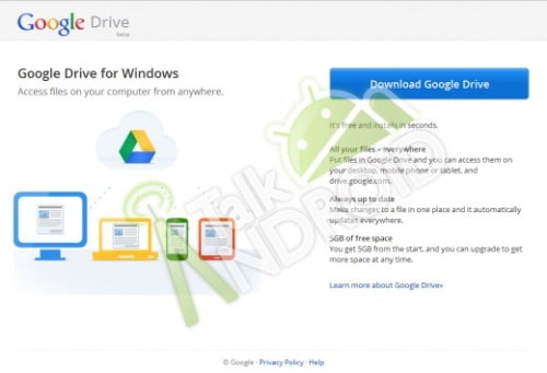 Google Drive App Leaked for OS X, Service to Launch Next Week