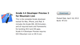 Apple Seeds Xcode 4.4 Developer Preview 3 for Mountain Lion