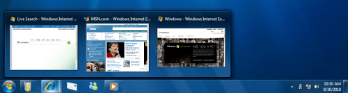 A First look at Windows 7 [Screenshots]