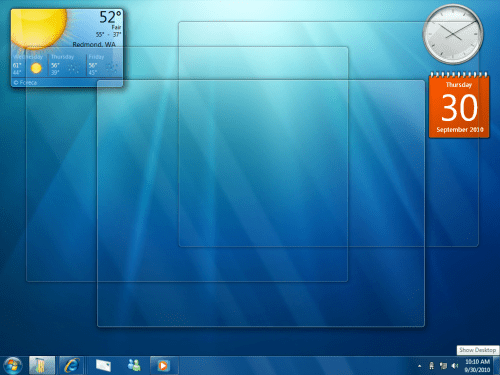 A First look at Windows 7 [Screenshots]