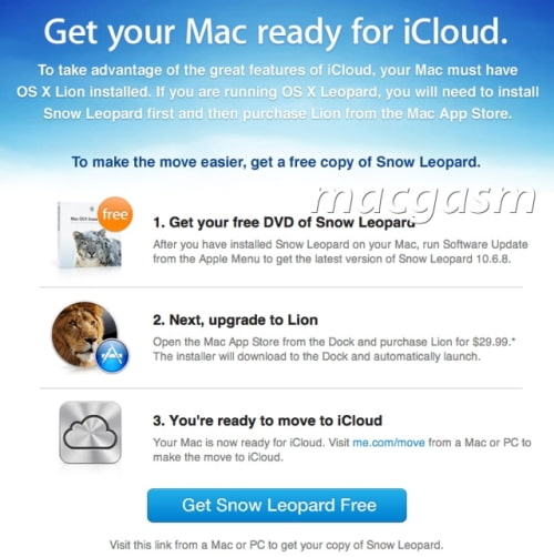 Apple Gives MobileMe Customers a Free Copy of Snow Leopard