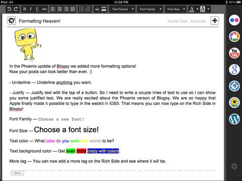 Blogsy for iPad Gets a Major Update