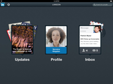 LinkedIn Releases an iPad App