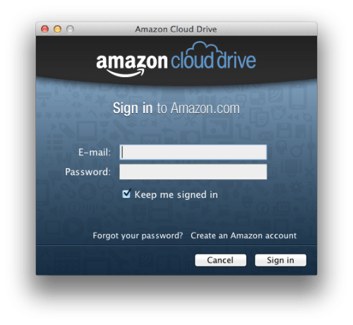 Amazon lança o aplicativo Cloud Drive Desktop para Mac e Windows