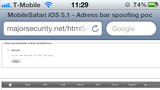 iOS 5.1.1 Patches Address Bar Spoofing Vulnerability